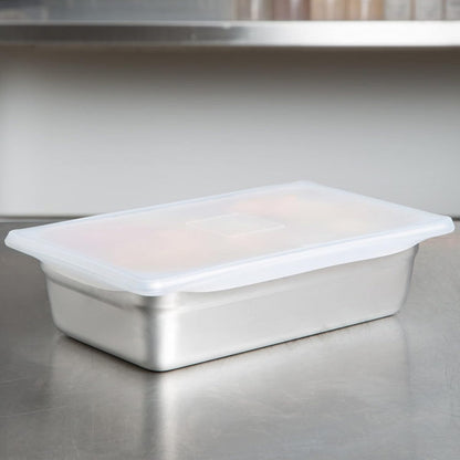 High-Heat Silicone Flexsil Steam Table/Hotel Pan Lid, Spill Proof, Dishwasher Safe, Microwave Safe, Oven Safe, NSF