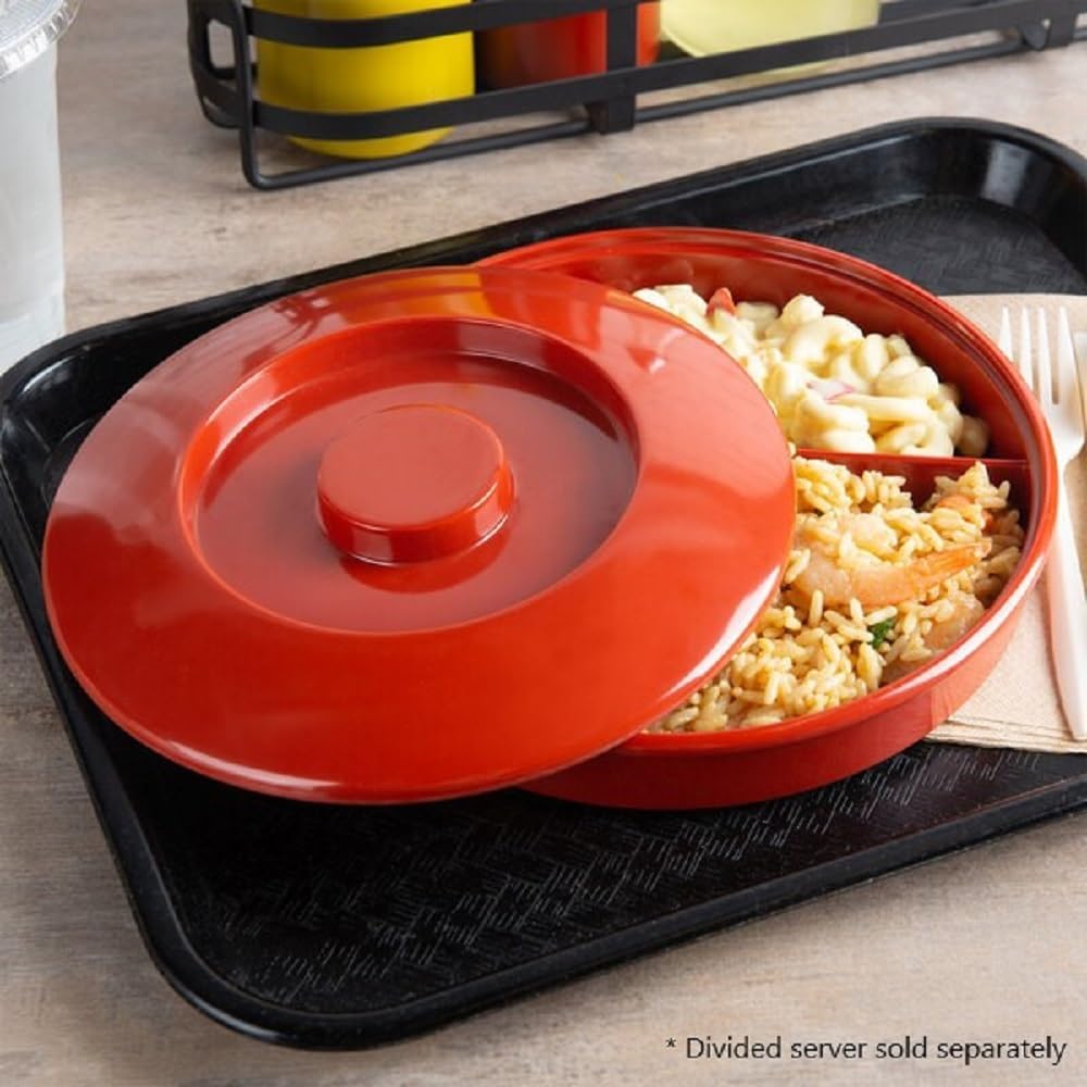 8-1/4” Tortilla Server with Lid Melamine Set of 12 - Tortilla/Pancake Keeper Food Container Perfect for Keeping Tortillas Pancakes and Waffles Warm Dishwasher Safe