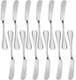 Set of 12 Stainless Steel York - Stainless Steel Silverware Flatware Cutlery Kitchen Tableware Set for Home and Restaurant