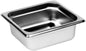 Deep Stainless Steel Anti-Jamming Steam Pan 24 Gauge- Chafing Steam Table Pans Catering Food Storage Metal Pan Hotel Pan for Restaurant Events Catering Use