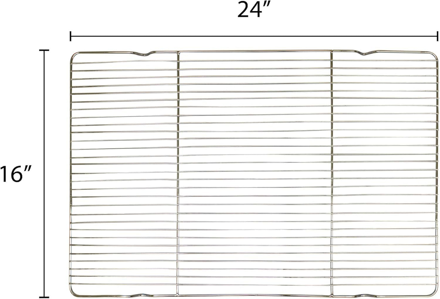 Wire Cooling Rack with Built-in Feet Chrome Plated- Cooling Rack for Baking Heavy Duty Baking Rack Cooling Rack Cookie Rack for Baking Home Cafes and Restaurants