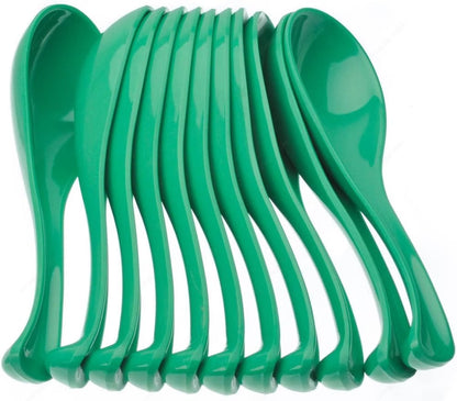 1 oz Asian Soup Spoon Melamine Set of 12 - Break-Resistant Soup Spoons, Table Spoons, Ramen Spoons, Japanese Soup Spoons for Dumpling, Miso, Pho, Wonton, Noodles