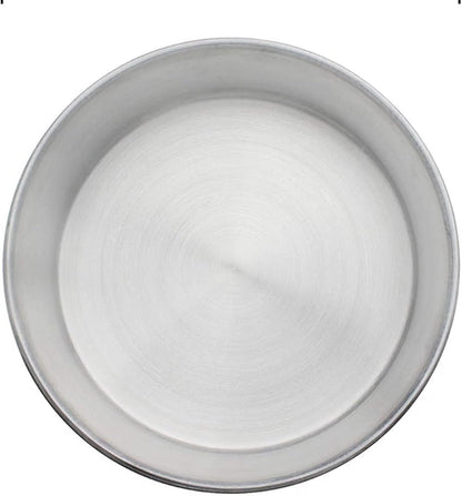 Aluminum Round Layer Cake Baking Pan Set of 3 - Bakeware for Cake Pizza Layer Cake Pans Easy Releasing Cake Baking Pans Circle Cake Pans Cake Tin Cheesecake Mold