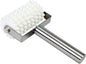 Pizza Dough Roller Docker 8 Wheels Stainless Steel Handle with Plastic barrel 8" x 4-7/8" - Pastry Dough Docker Pizza Dough Docker for Crackers Homemade Bread Pie Cake Pizza Dough Roller