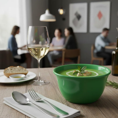 Bouillon Cup Color Melamine Set of 12- Dishwasher Safe Break-Resistant Reusable Bowls Serving Soup Bowl Broth Cups Soup Bowls Ice Cream Dipping Sauce