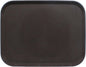 14" x 18"  Rectangular 2 Service Tray Fiberglass Non Slip Surface Service Trays Restaurant Tray Plastic Food Meals Server Tray for Home Kitchen Restaurant Cafeteria Bar Hotel