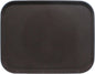 14" x 18" Rectangular Service Tray Fiberglass Non Slip Surface Service Trays Restaurant Tray Plastic Food Meals Server Tray for Home Kitchen Restaurant Cafeteria Bar Hotel