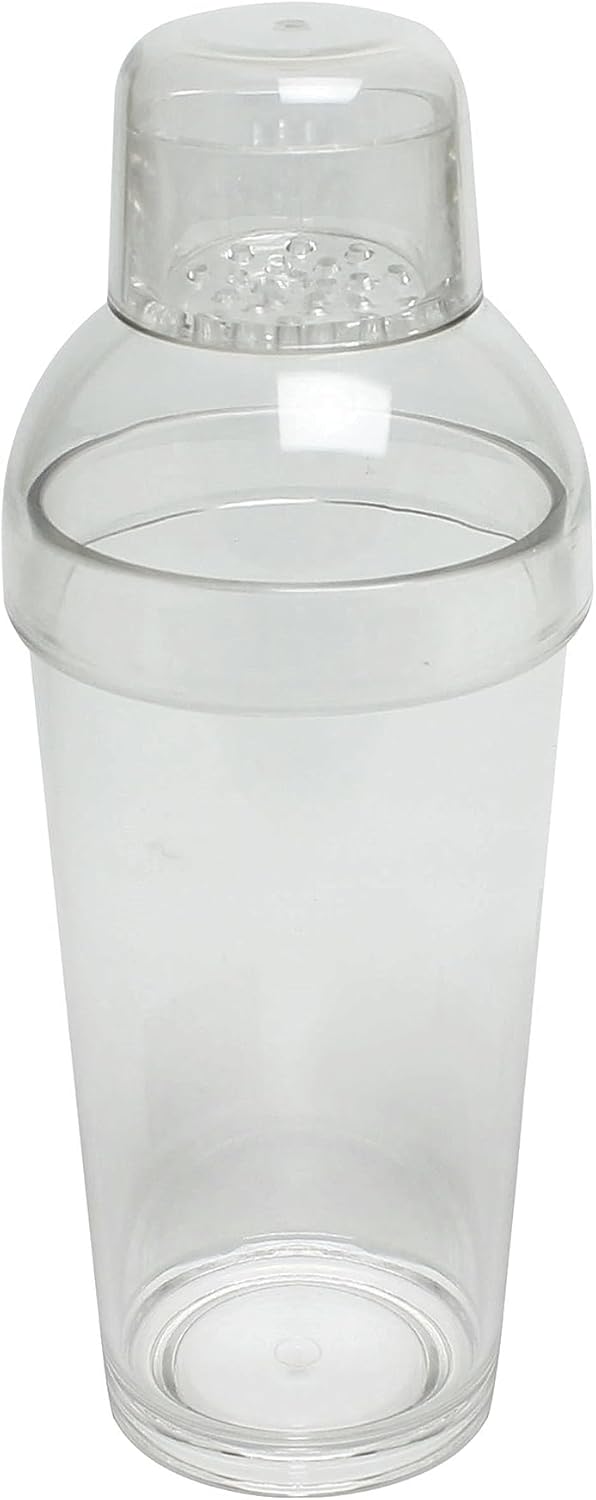 16 oz Cocktail Shaker Shot Shaker Polycarbonate 3-piece Set - Essential Bar Tools For Drink Making Drink Mixer Bartending Bar Tool Drinks Mixer Hand Shaker Cup