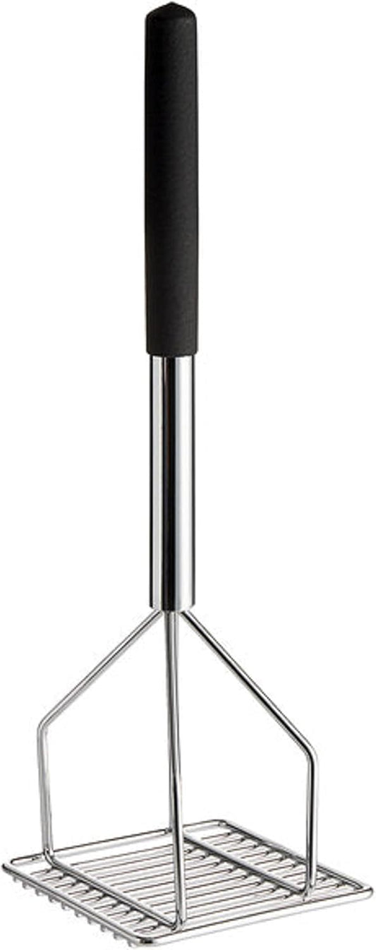 Square Shape Potato Masher with Handle-Masher Kitchen Tool Potato Smasher Food Masher Utensil Hand Masher Perfect for Bean Vegetable Fruits Avocado Meat