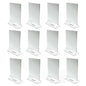 Acrylic Menu Sign Photo Table Holders Clear - Upright Table Desk Displays Double Sided Table Menu Stands Picture Frames for Wedding Table Numbers Restaurant Signs