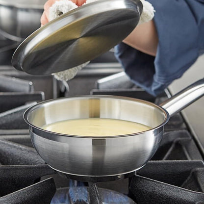 7-1/4” Stainless Steel Pot with Lid- Stock Pot Soup Pot Cooking Pot Casserole Dish with Lid Cookware Multipurpose Cookware Pot for Soup Pot Sauce pot Stew Pot Simmering Pot