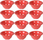 Soup Bowl Melamine Set of 12- Dishwasher Safe Break-Resistant Reusable Bowls Serving Soup Bowl Broth Cups Soup Bowls Ice Cream Dipping Sauce