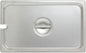 Stainless Steel Anti-Jamming Steam Pan Cover 24 Gauge- Chafing Anti-Jam Steam Table Pan Lid Catering Metal Food Pan Cover for Restaurant Family Events Personal Catering
