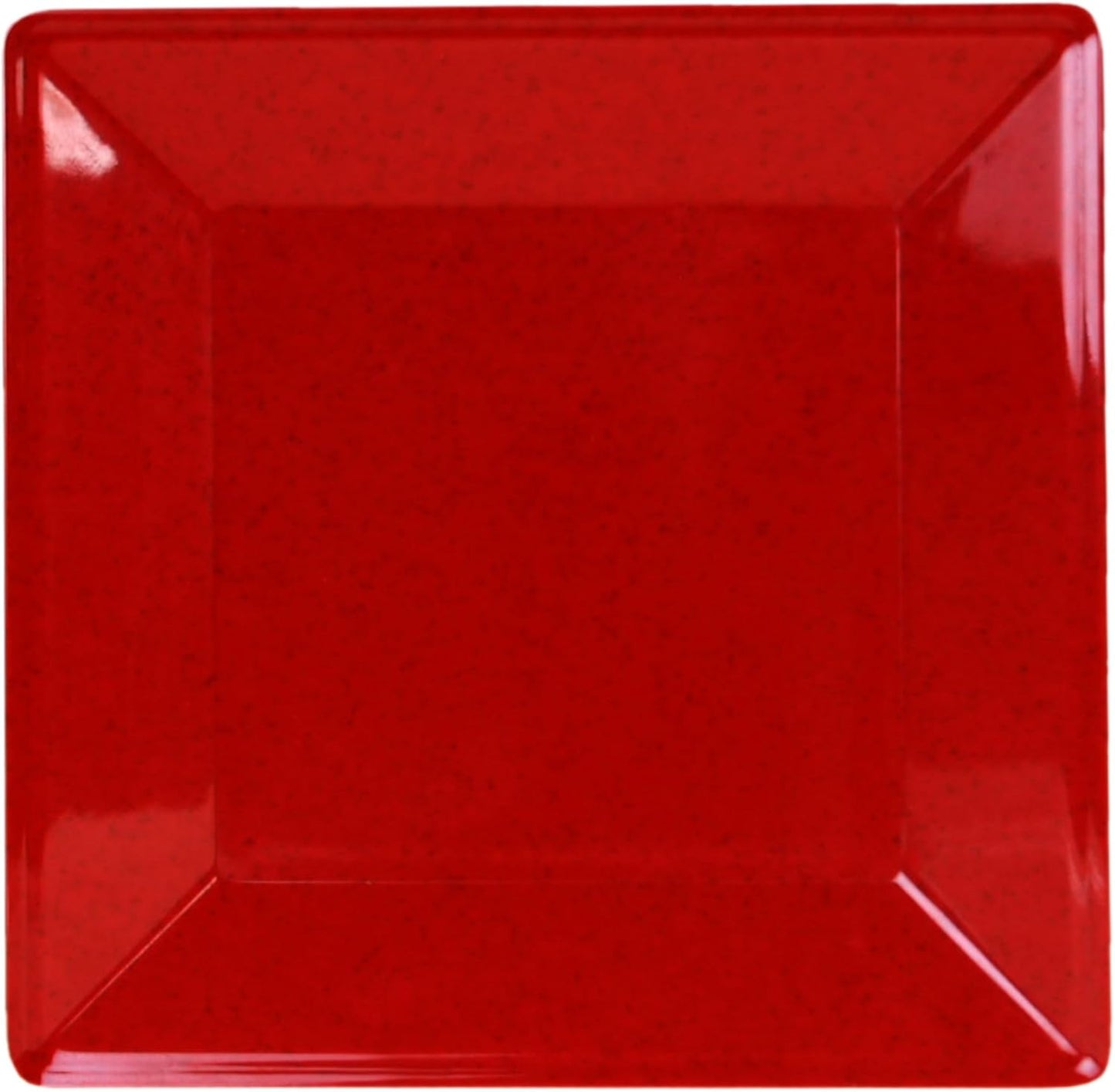 Square Plate Passion Melamine - Dinner Plates Reusable Dishes Plates Perfect for Dishes Dishwasher Safe Break-Resistant