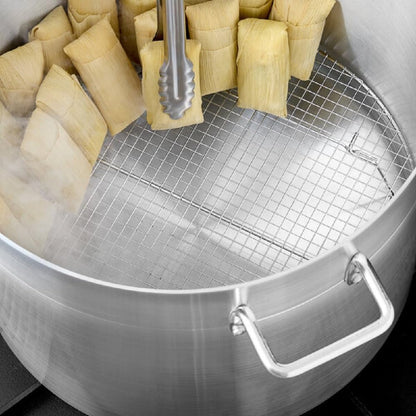 Round Steamer Rack/Cooling Rack Nickel Plated - Steamer Insert Steaming Rack Steam Tray Multi-functional Steamer Basket Cookware Veggie Fish Seafood Cooking