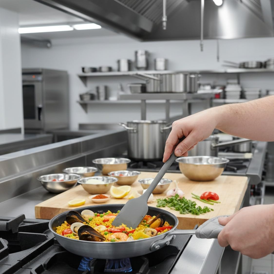 Nonstick Frying Pan Aluminum Skillet with Plated Iron Riveted Handle - Mirror-Finish Skillet Cookware Egg Pan Omelet Pans Professional Cooking Pan Chefs Pan Dishwasher Safe
