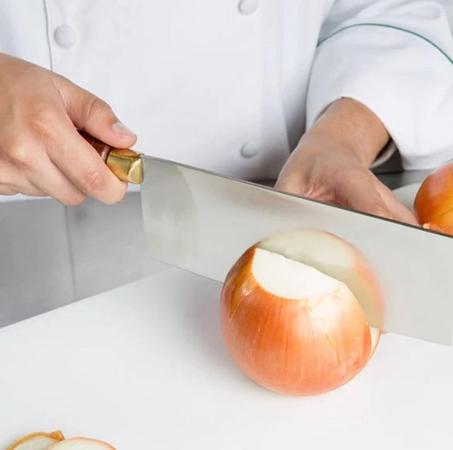 Stainless Steel Kimli Knife with Wooden Handle- Meat Chopper for Butcher Slicing Vegetables Butcher Chopper Kitchen Knife for Home Kitchen and Restaurant