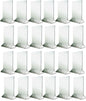 4” x 6” Acrylic Menu Sign Photo Table Holders Clear- Upright Table Desk Displays Double Sided Table Menu Stands Picture Frames for Wedding Table Numbers Restaurant Signs