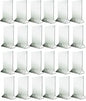 4” x 6” Acrylic Menu Sign Photo Table Holders Clear- Upright Table Desk Displays Double Sided Table Menu Stands Picture Frames for Wedding Table Numbers Restaurant Signs