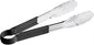 Stainless Steel Kitchen Tong with Non-Slip Coated Handles- Kitchen Tongs Metal Food Tongs Premium Stainless Steel Tongs for Cooking Food Salad Grilling Barbecue BBQ Buffet