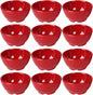 10 oz Soup Bowl Melamine Set of 12- Break-Resistant Dishwasher Safe Reusable Bowls Serving Soup Bowl Broth Cups Soup Bowls Ice Cream Dipping Sauce