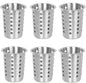 Flatware Cylinder with outer lip - Silverware Utensil Holder Kitchen Tools Flatware Holder Utensil Drying Cylinder Countertop Silverware Caddy