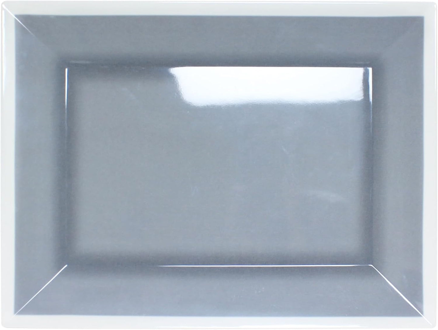 Rectangular Serving Melamine Tray - Dishwasher Safe Break-Resistant Reusable Serving Platter Plates Kitchen Plates Dinnerware Appetizer Plates