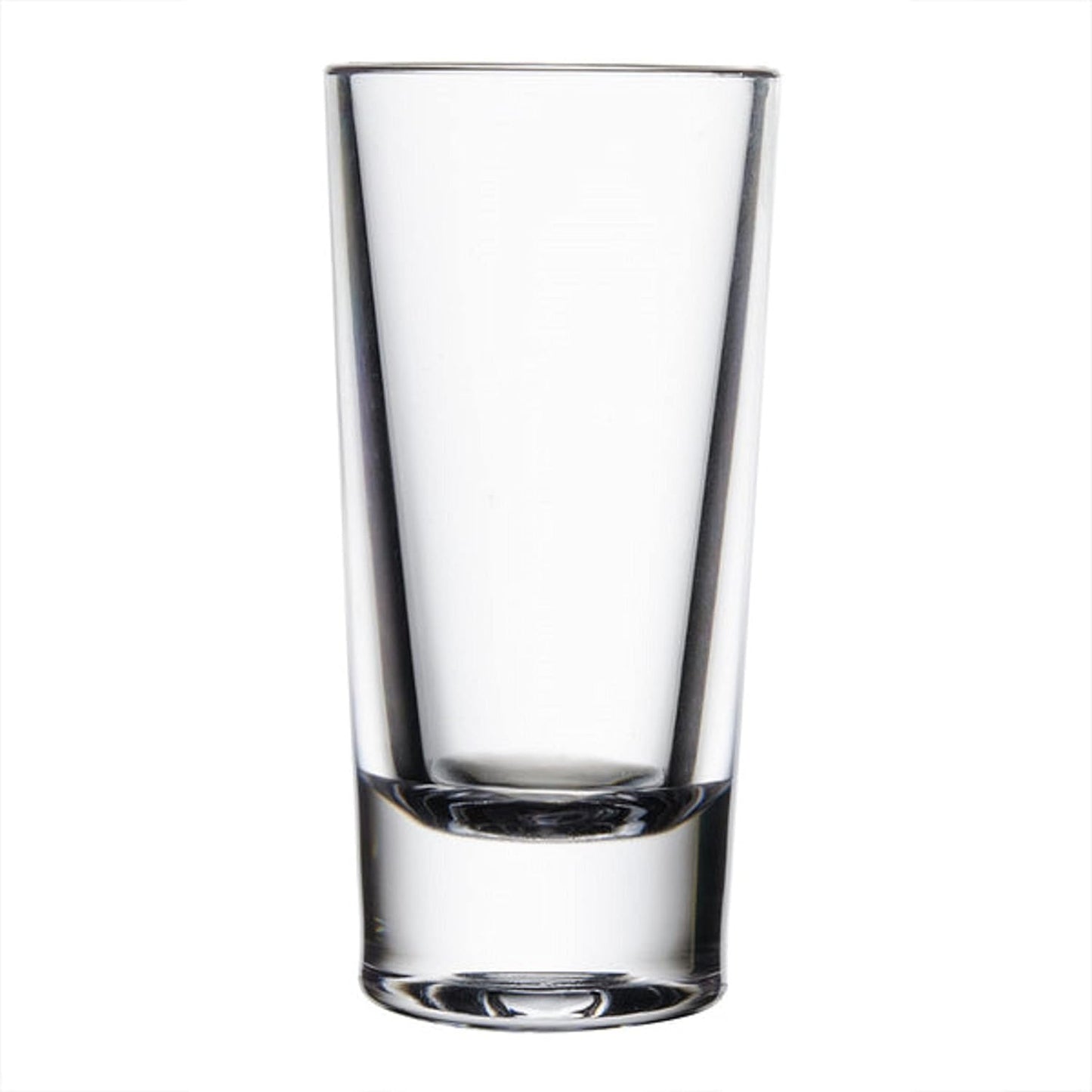 Straight Round Shot Glass Polycarbonate with Heavy Base Clear Color Set of 2- Liquor Plastic Drinking Glass Clear Shot Glass Tequila Shots for Whiskey Tequila Vodka Espresso