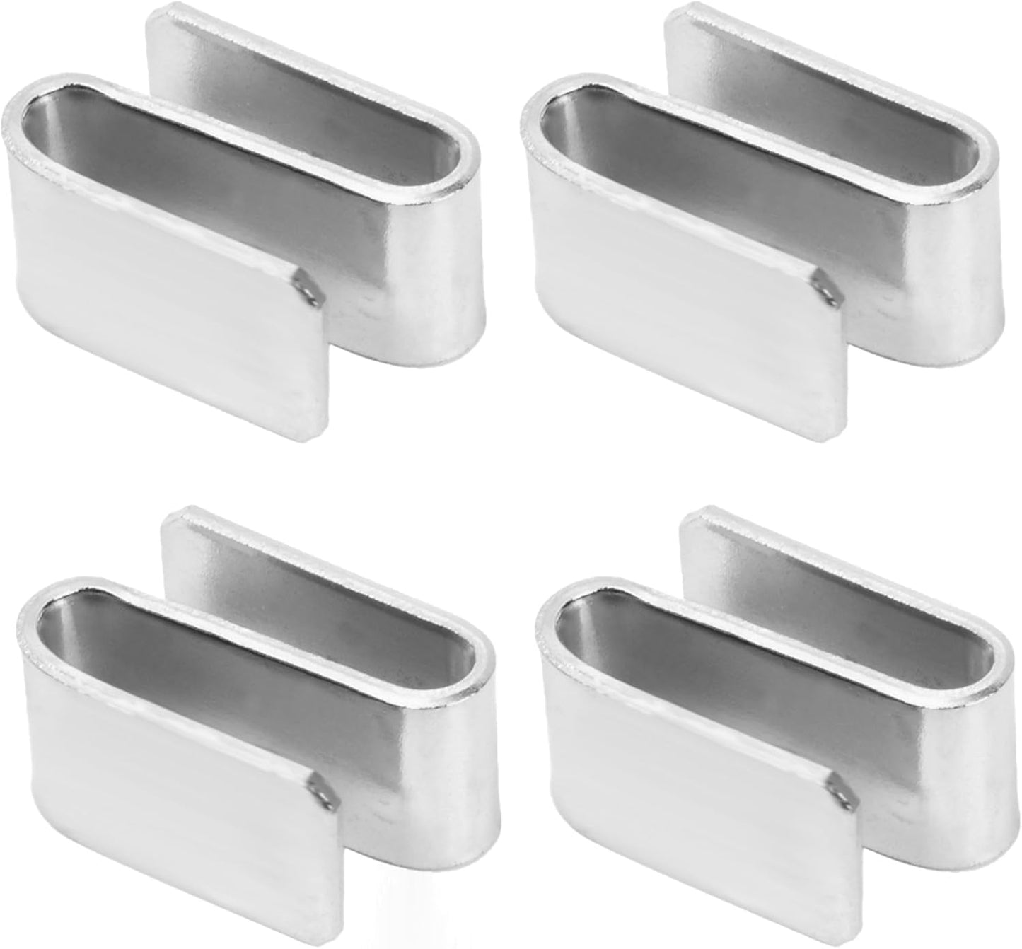 1-3/8" x 5/8" x 1" S-Hook Iron Set of 4- S Clips Wire Shelf System Wire Rack Hook for Shelving Unit Steel Wire Rack Storage Shelving Organizer Home Kitchen Restaurants