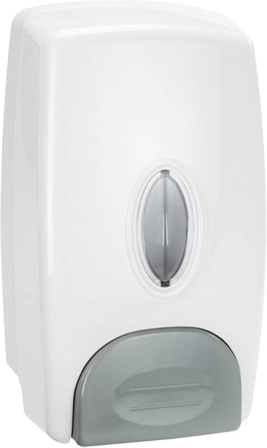32 oz. Anti-Leak Push Button Soap Dispenser Manual Hand Soap Dispenser White Color-Refillable Liquid Hand Soap Dispenser for Bathroom Kitchen Soap Dispenser