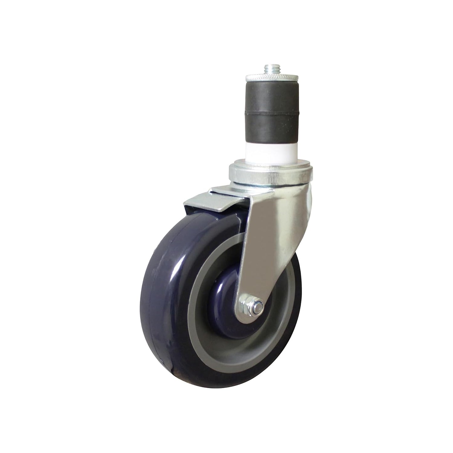 5” Work Table Caster Polypropylene Wheel- Caster for Food Prep and Work Table