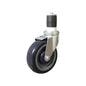 5” Work Table Caster Polypropylene Wheel- Caster for Food Prep and Work Table