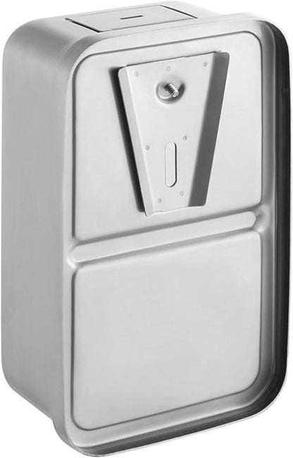 40 oz. Stainless Steel Vertical Soap Dispenser Surface Mounted - Commercial Soap Dispenser Stainless Steel Pump Refillable Liquid Hand Soap Dispenser for Bathroom