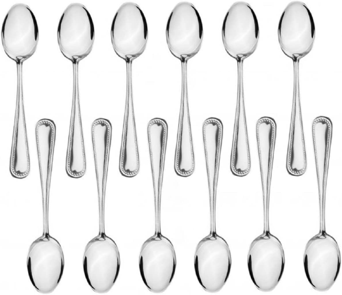 Jewel Stainless Steel Set of 12-  Flatware Cutlery Kitchen Tableware Set for Home and Restaurant