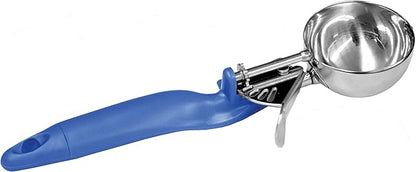 Lever Disher #30 Stainless Steel Ergo Handle- Ice Cream Cookie Scooper for Baking Cookie Scoops Portion Control Scoop Cupcake Batter Ice Cream Yogurt Gelatos