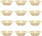 Grapefruit Bowl White Color Melamine Set of 12- Dishwasher Safe Break-Resistant Reusable Bowls Serving Bowl Soup Bowls Dessert Bowls for Fruits Salad Kitchen Restaurants