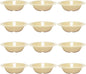 Grapefruit Bowl White Color Melamine Set of 12- Dishwasher Safe Break-Resistant Reusable Bowls Serving Bowl Soup Bowls Dessert Bowls for Fruits Salad Kitchen Restaurants