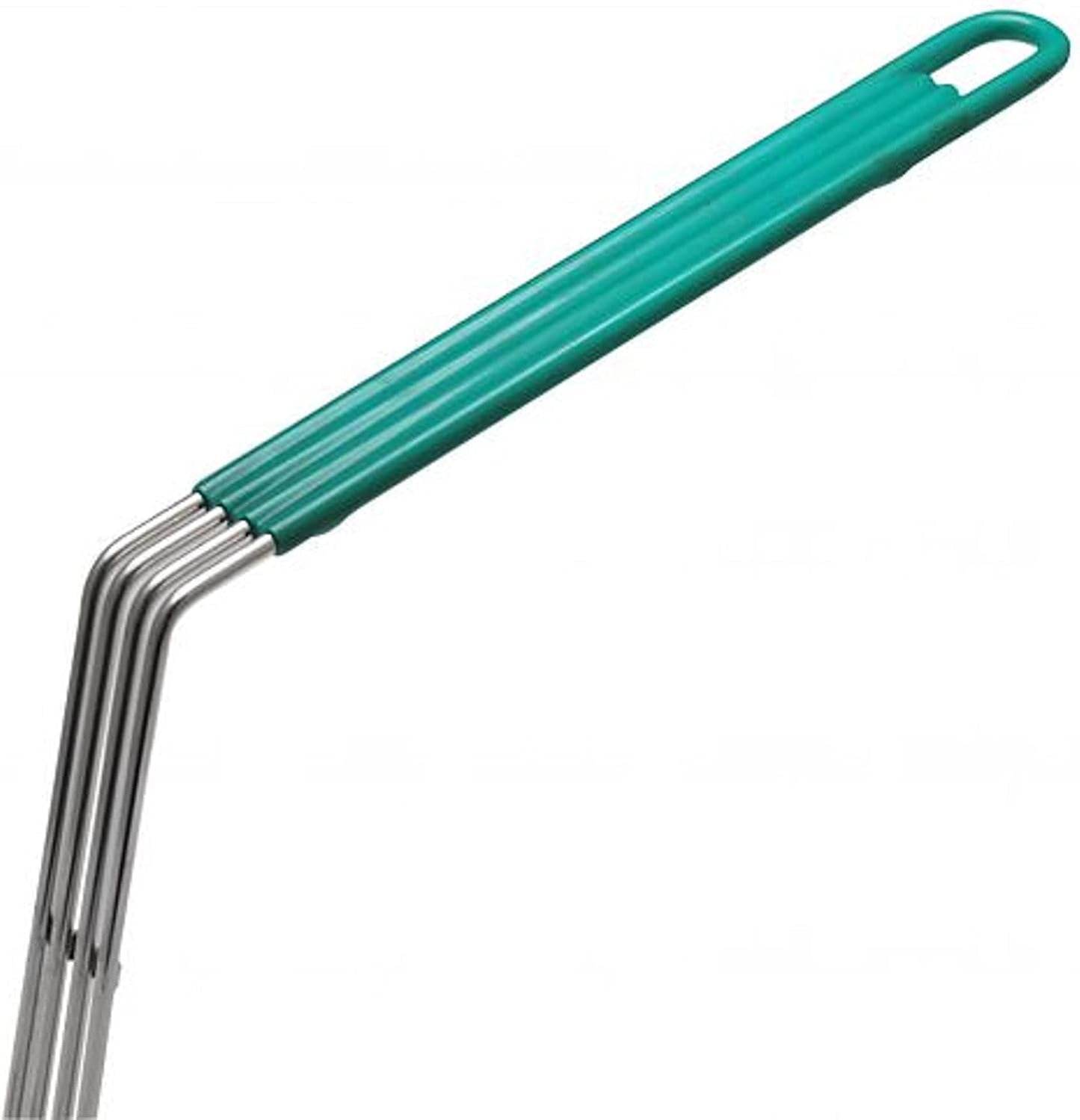 Rectangular Deep Fry Basket Press Heavy Duty Nickel Plated Iron with Coated Handle - for Home and Restaurant Kitchen Frying Chips Fish Sausages