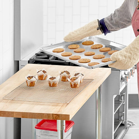 Stainless Steel Square Donut Screen Rack- Stainless Steel Cooling Rack Heavy Duty Baking Rack Cooling Rack Cookie Rack for Baking Home Cafes and Restaurants