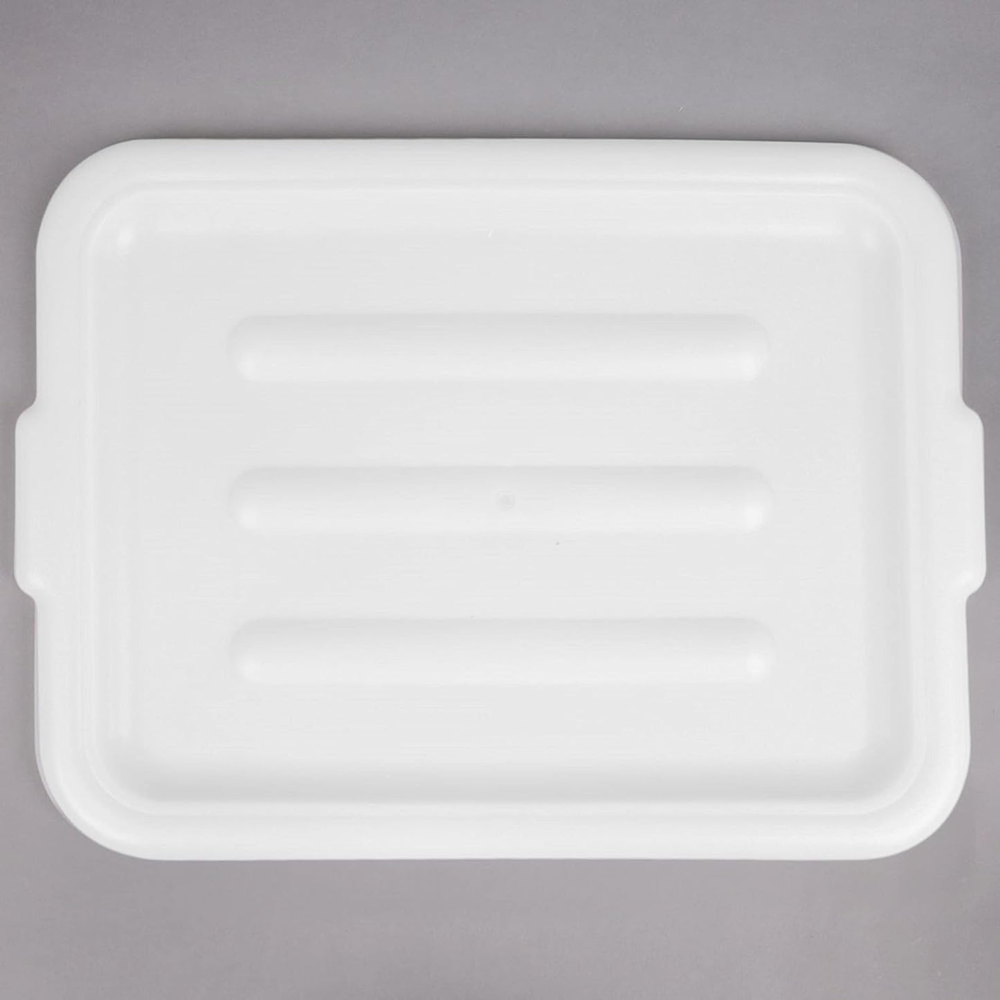 Plastic Bus Box/Tub Lid fits 20-1/2" x 15-1/2" x 5" and 20-1/2" x 15-1/2" x 7" Bus Tub - Heavy Duty Plastic Restaurant Tub Lid for Kitchen Organization Storage