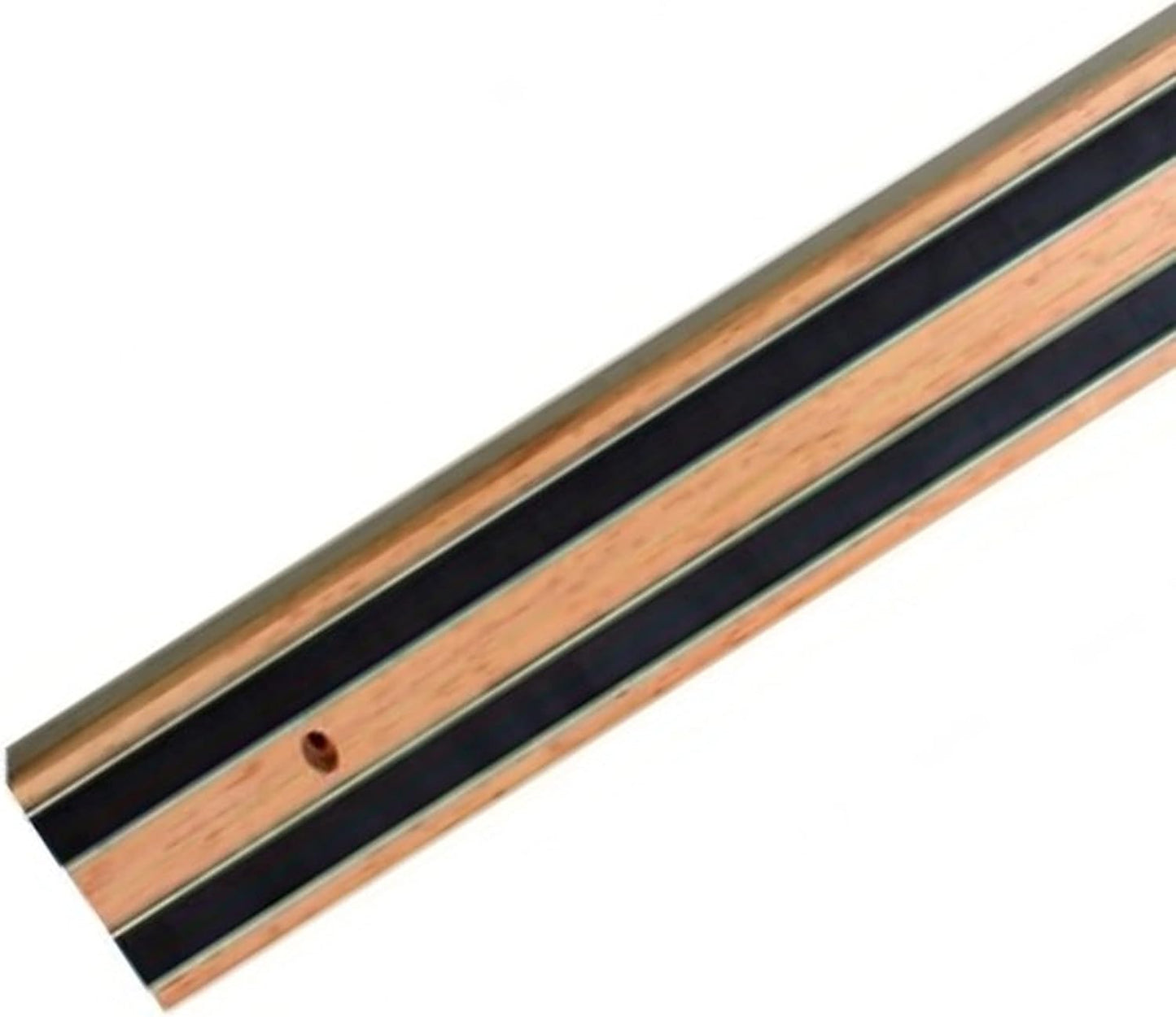 Magnetic Wooden Knife Tool Bar with Two Magnetic Strips- Multi-Purpose Functionality Knife Holder Knife Strip Magnetic Tool Organizer Knife Bar for Kitchen Utensil Organizer