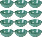 Salad Bowls Melamine Set of 12- Dishwasher Safe Break-Resistant Reusable Bowls Serving Bowl Soup Bowls for Fruits Salad Kitchen Restaurants