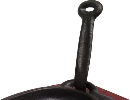 3 Piece Oval Cast Iron Sizzle Platter Set - Sizzler Plates Skillet Set Fajita Plate Fajita Pan With Wooden Base Perfect for Meats Steak Fish And Vegetables