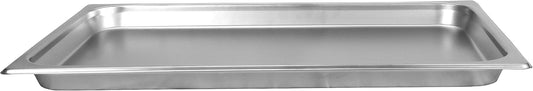Deep Stainless Steel Anti-Jamming Steam Pan 22 Gauge- Chafing Steam Table Pans Catering Food Storage Metal Pan Hotel Pan for Restaurant Events Catering Use