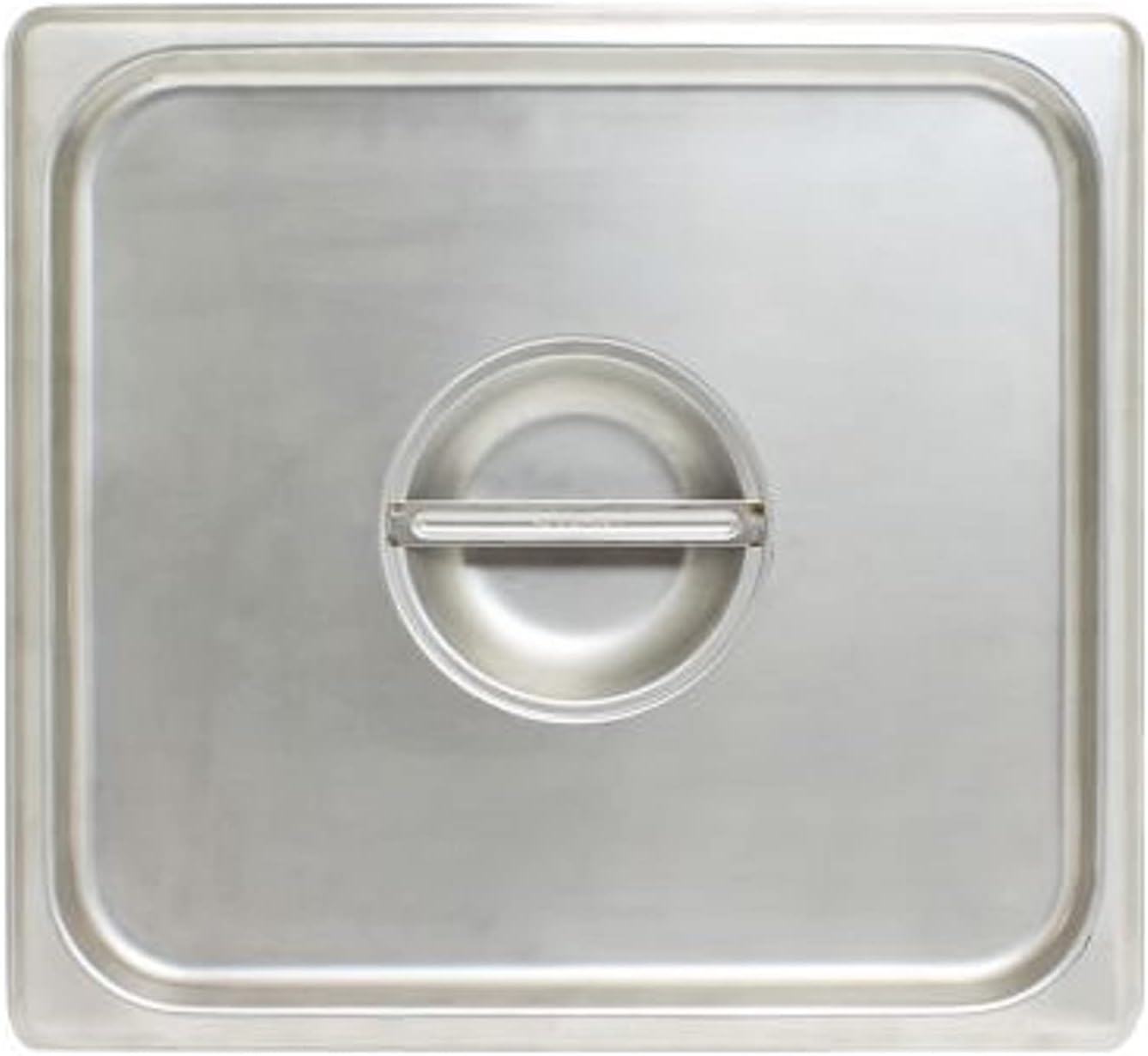 Stainless Steel Anti-Jamming Steam Pan Cover 24 Gauge- Chafing Anti-Jam Steam Table Pan Lid Catering Metal Food Pan Cover for Restaurant Family Events Personal Catering