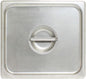 Stainless Steel Anti-Jamming Steam Pan Cover 24 Gauge- Chafing Anti-Jam Steam Table Pan Lid Catering Metal Food Pan Cover for Restaurant Family Events Personal Catering