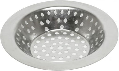 3-1/2” Stainless Steel Sink Strainer - Kitchen Strainer Kitchen Sink Drain Strainer Hair Catcher for Bathroom Sink Utility Slop Laundry
