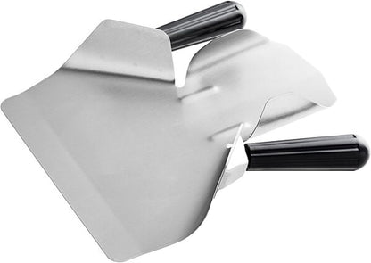 Commercial French Fry Bagger Stainless Steel - Popcorn Machine Commercial French Fry Bagger Scooper Speed Scoop Shovel for Potato Chips Snacks Popcorn Bar