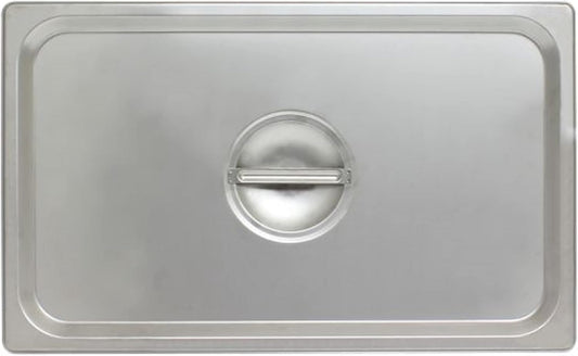 Stainless Steel Anti-Jamming Steam Pan Cover 24 Gauge- Chafing Anti-Jam Steam Table Pan Lid Catering Metal Food Pan Cover for Restaurant Family Events Personal Catering