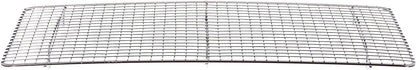 Full Size Chrome Plated Wire Pan Grate- Cooling Racks 18" x 10"- Fits Full Size Sheet Pans Cookie Pans Cooling Rack Baking Sheet Grate Cake Rack for Pies Cookies Pastries Cakes